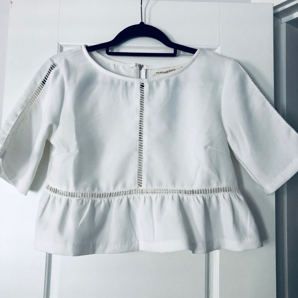 Peplum blouse